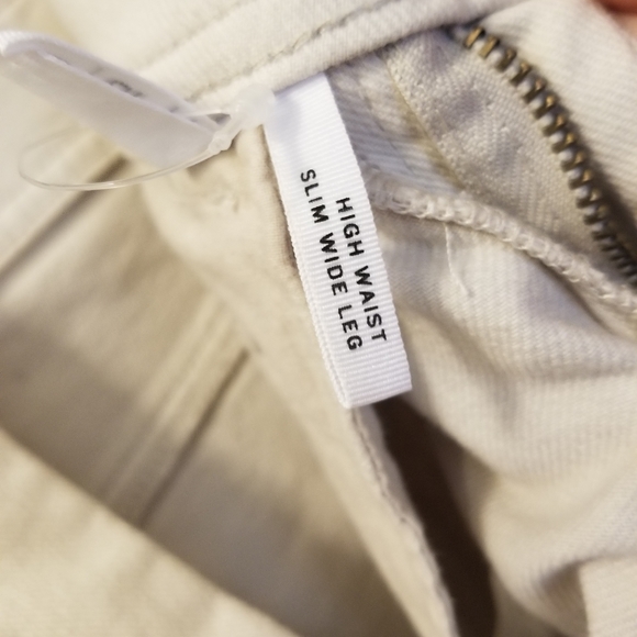 Loft high waist slim wide leg jeans - Picture 2 of 4